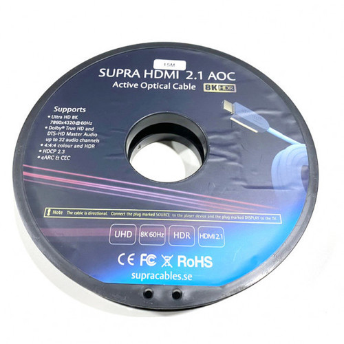Supra HDMI AOC 8K/HDR 8M