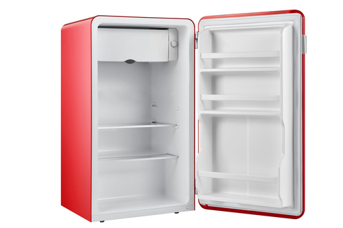  מקרר משרדי ג'נרל דגם GE93R רטרו אדום  GENERAL