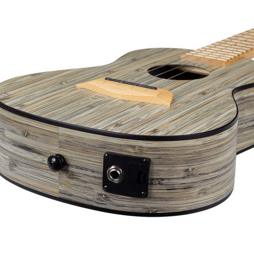 יוקללה מוגברת קונצרט CASCHA BAMBOO GRAPHITE HH2316E