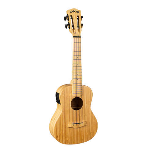 יוקללה מוגברת טנור CASCHA BAMBOO NATURAL HH2314E