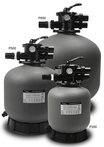 מסנן חול EMAUX P400 כולל ברז עילי