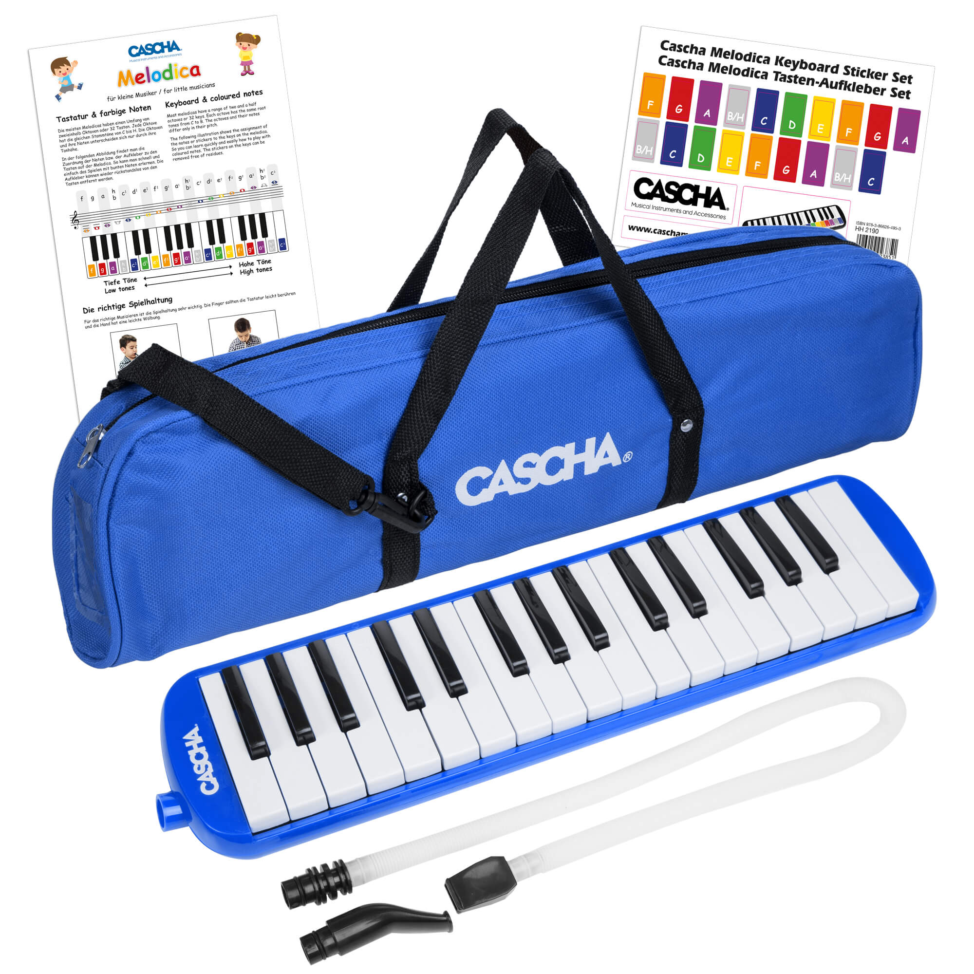מלודיקה 32 כחולה CASCHA HH2060
