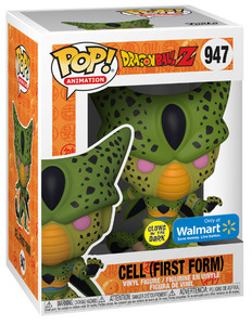 POP Animation: DBZ- Cell(First Form)(GW)(אקסקלוסיבי מדבקה כסופה) Funko