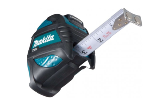 סרט מדידה 7.5 מטר מקצועי ואיכותי MAKITA