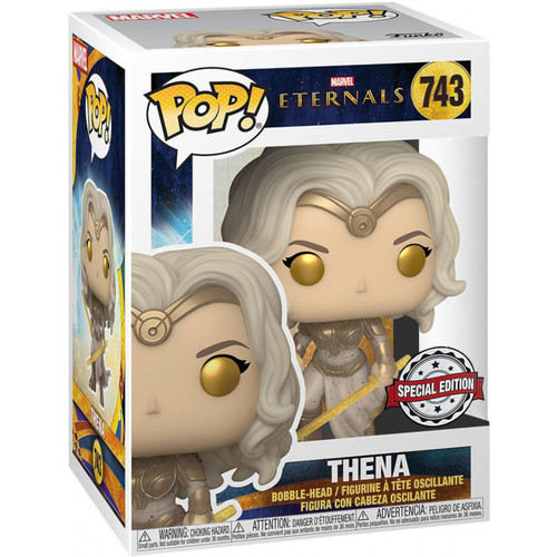 POP Marvel Eternals - Thena w/Swords(אקסקלוסיבי מדבקה כסופה)