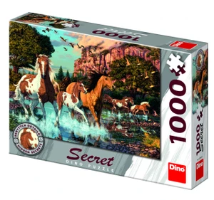 פאזל 1000- 7406 - סוסים דוהרים
