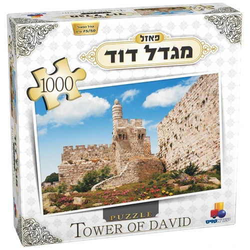 פאזל 1000 חלקים - מגדל דוד