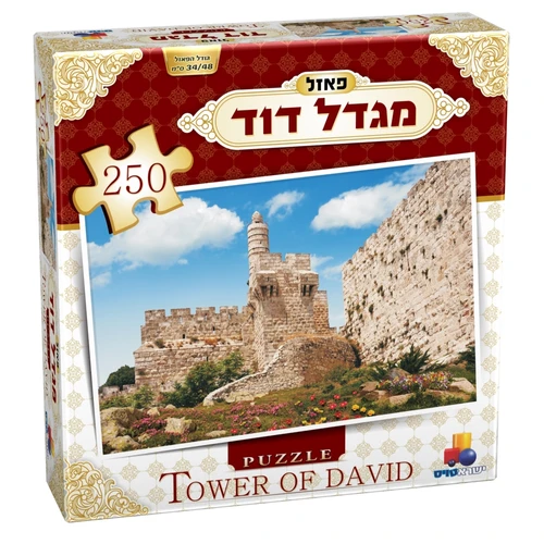 פאזל 250 חלקים - מגדל דוד