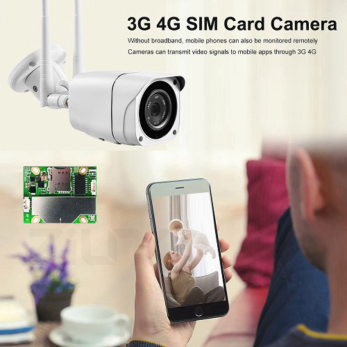 מצלמה HD בולט CAMHI 3.6MM 2MP 4G IP66