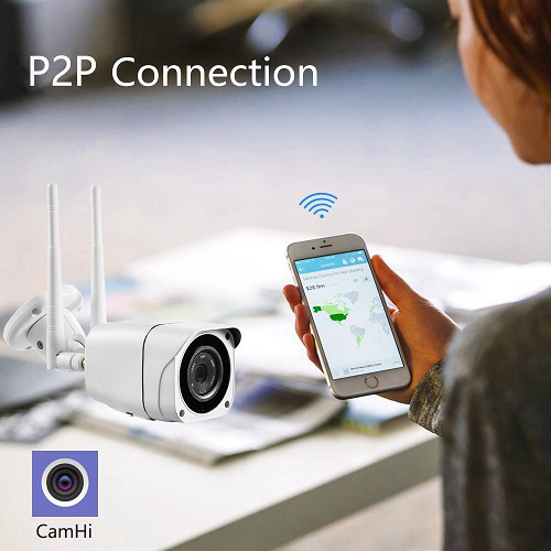 מצלמה HD בולט CAMHI 3.6MM 2MP 4G IP66