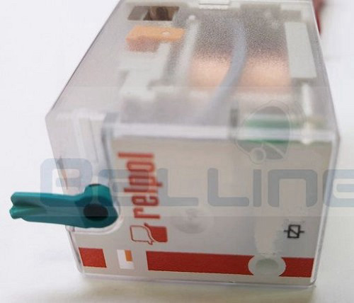 ממסר 24VDC 4XC.O עם תושבת 