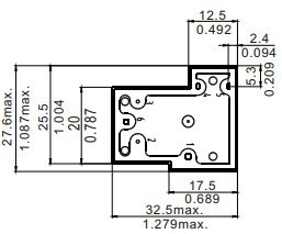 ממסר 12V DC 30A