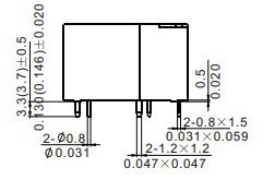 ממסר 12V DC 30A