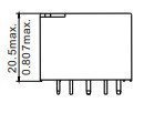 ממסר 12V DC 30A