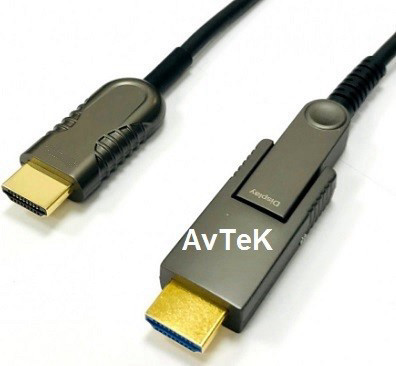 כבל HDMI אופטי באורך 30 מטר צד אחד פריק