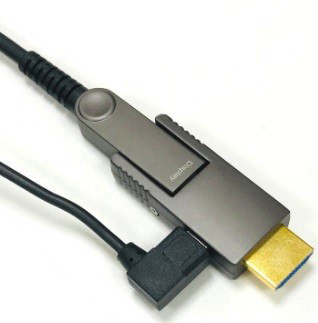 כבל HDMI אופטי באורך 80 מטר צד אחד פריק