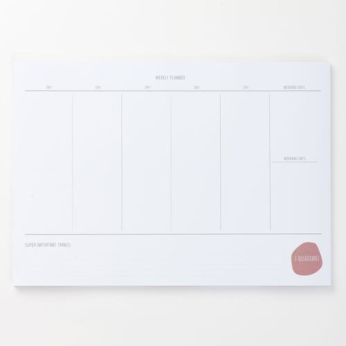 פלנר שבועי My Pink Weekly