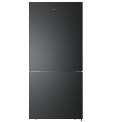 מקרר מקפיא תחתון Hisense בעיצוב חדשני בנפח 495 ליטר ברוטו דגם RD62BKI נירוסטה מושחרת