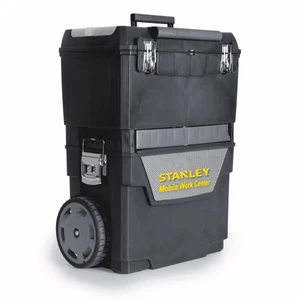 ארגז כלים כפול מטאור 2 קומות על גלגלים STANLEY 18603