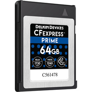 Delkin Devices CFexpress 64gb