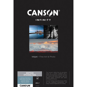 נייר הדפסה Canson Infinity Edition Etching Rag A2