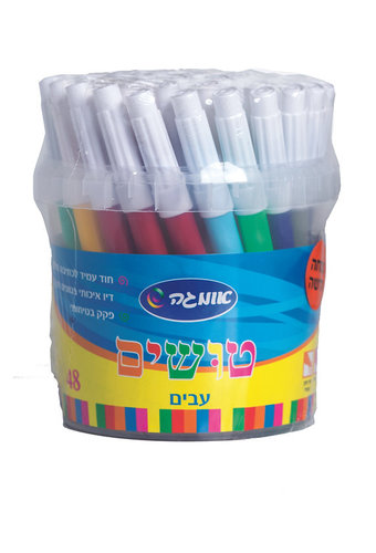 טושים עבים 48 יח׳ אומגה
