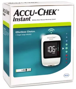 מד סוכר גלוקומטר - Accu-Chek Instant