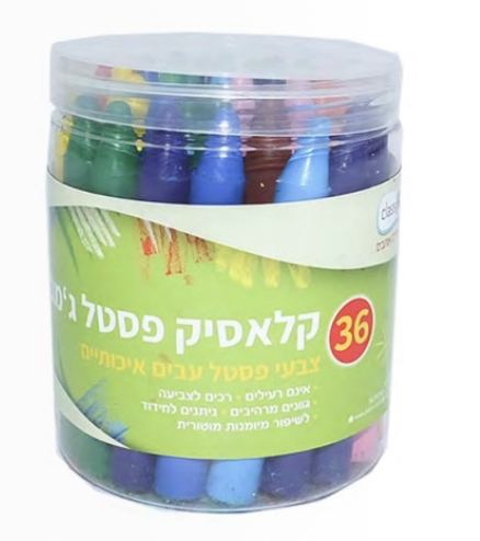 צבעים בכוס 36 יח׳ פלדע