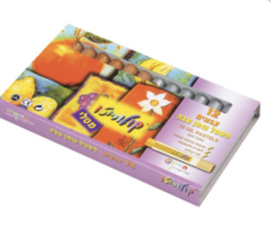צבעי פסטל 12 יח׳ זהב וכסף