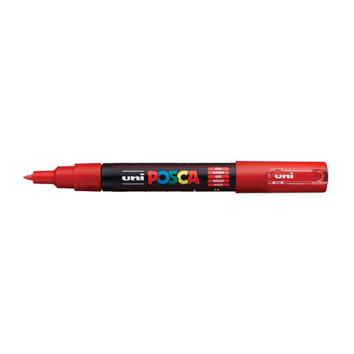 טוש אקרילי פוסקה PC-1MR - אדום