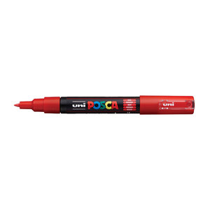 טוש אקרילי פוסקה PC-1MR - אדום POSCA