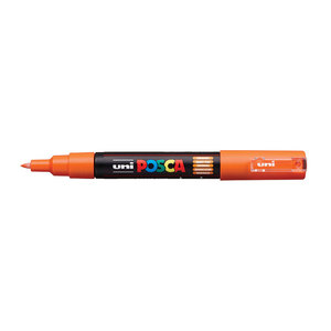טוש אקרילי פוסקה PC-1MR - כתום POSCA