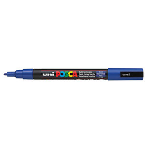 טוש אקרילי פוסקה PC-3M - כחול POSCA