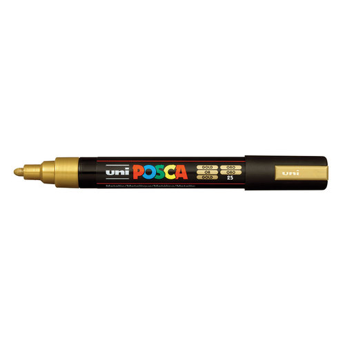טוש אקרילי פוסקה PC-5M - זהב