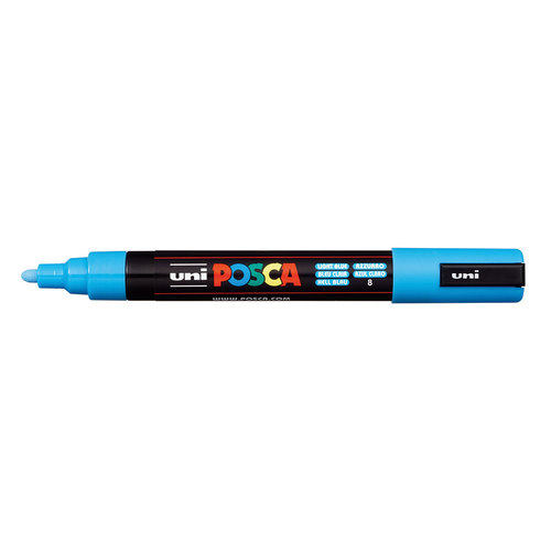טוש אקרילי פוסקה PC-5M - תכלת
