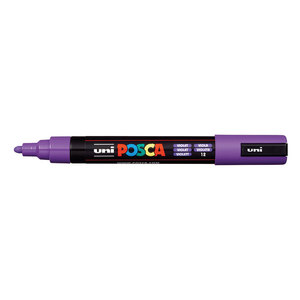 טוש אקרילי פוסקה PC-5M - סגול POSCA