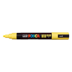 טוש אקרילי פוסקה PC-5M - צהוב POSCA