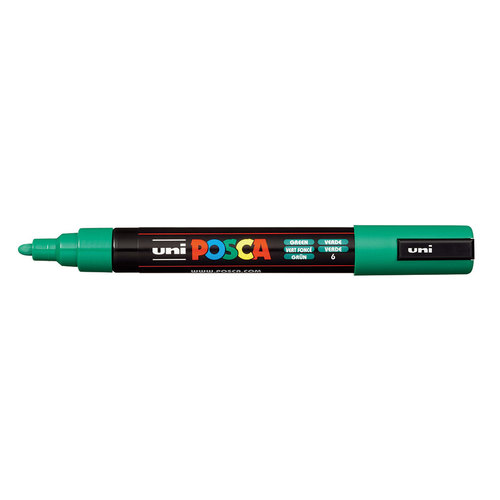 טוש אקרילי פוסקה PC-5M - ירוק