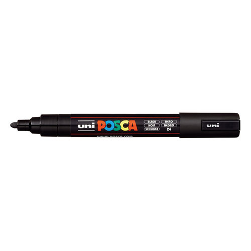 טוש אקרילי פוסקה PC-5M - שחור