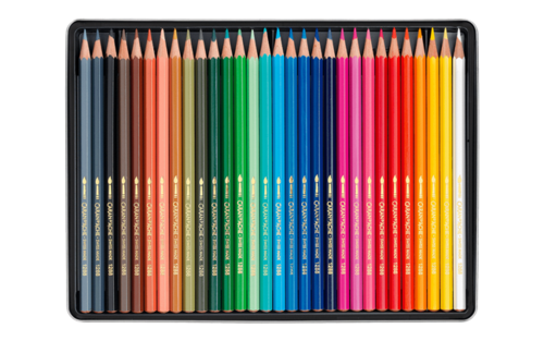 סט עפרונות צבעוניים אקוורל Caran d'Ache SWISSCOLOR