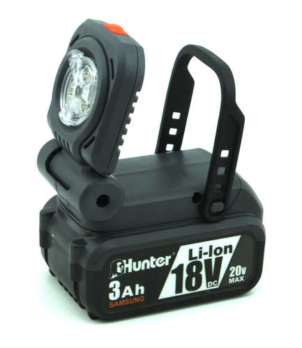 פנס נטען Hunter 3Ah 18V 300lm / גוף בלבד הנטר