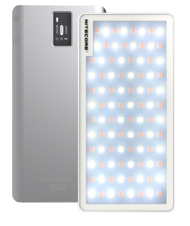 פנס לד מקצועי ו- Power Bank דגם Nitecore SCL10