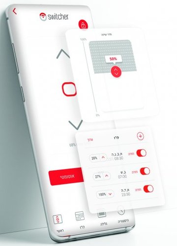 Switcher Runner קופסה 3 מתג תריס חכם