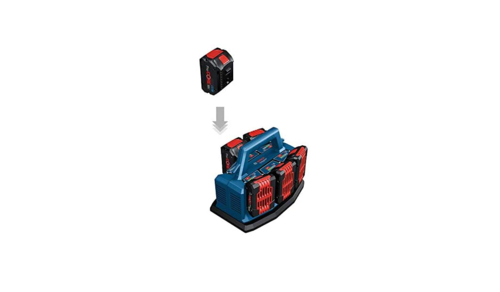 מטען רב שקעים 6 תושבות GAL 18V6-80 תוצרת Bosch 