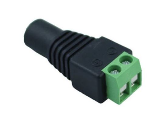מתאם מחבר 2.1 נקבה לפס לדים 12V DC