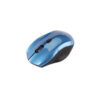 עכבר אלחוטי MSX-025 כחול שחור