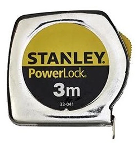 סרט מדידה 3 מטר STANLEY PowerLock 0-33-218