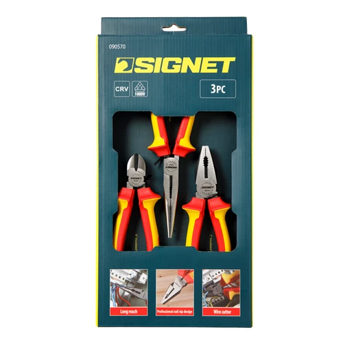 סט פליירים 3 יח’ – SIGNET 090570 1000VDE 