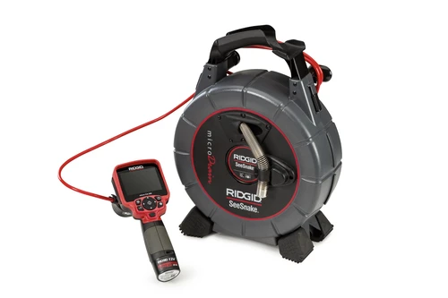 מצלמת ביוב 20 מטר RIDGID CA350 + MicroDrain 