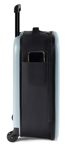 המזוודה הדקה בעולם Rollink דגם FLEX VEGA 21 - תכלת Aron